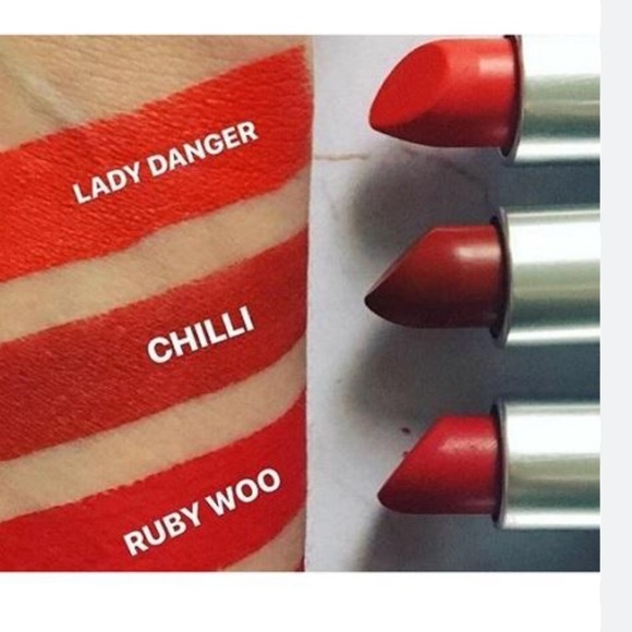 🌟LE🌟MAC Travel Exclusive Lipstick x 3 Reds - Picture 6 of 16